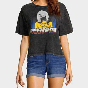 Blondie Debbie Harry Mineral Wash punk rock Official T-Shirt S NWT